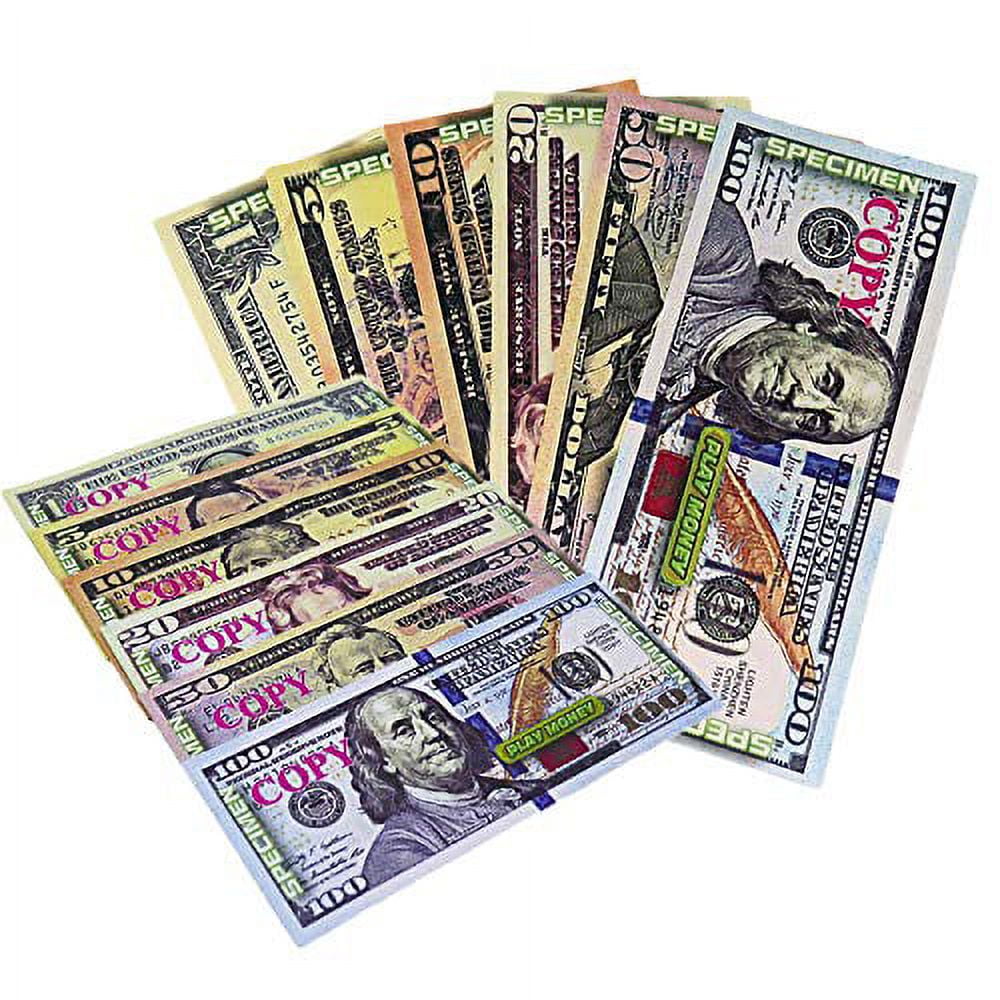 Prop Money, Premium Quality Play Money, Pack Of 300 Pieces, Copy 100/50/20  Euro Hy