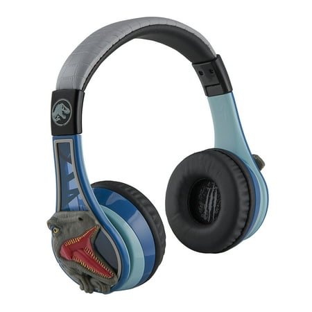 eKids - Jurassic World Bluetooth Headphones - Blue