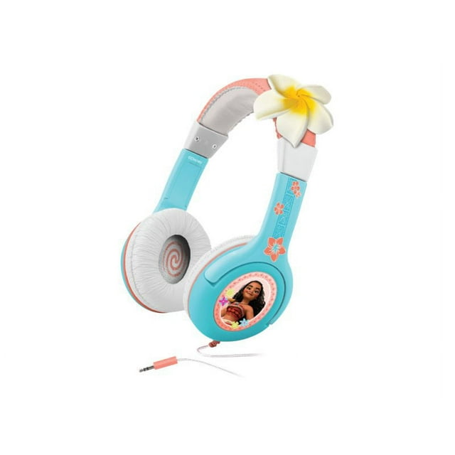 KIDdesigns Disney Moana Islander - Headphones - full size - wired - 3.5 mm jack