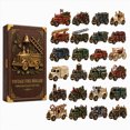 KIDoh 2026 Fire Rescue Truck Advent Calendar, 24 Days of 2D Fire Engine ...