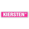 thumbnail image 1 of KIERSTEN Street Sign Childrens Name Room Sign | Indoor/Outdoor |  36" Wide, 1 of 5