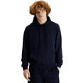 thumbnail image 1 of KIGILI Men's Hooded Oversized Sweatshirt with Pockets, Long Sleeve, REGULAR FIT, plain fabric pattern | M - MEDIUM LACQUER, 1 of 6