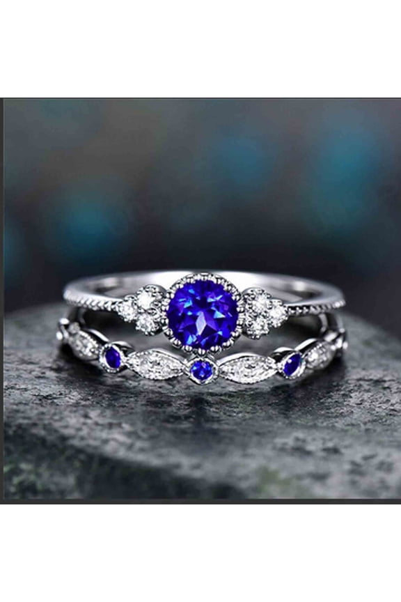 Band Diamond Ring Stainless Steel Inlaid With Diamond To Metabolism Lymphatic Drainage Ring