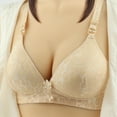 thumbnail image 1 of KIHOUT Bras For Women Plus Size Fashion Women's Lace Beauty Back Strap Wrap Plus Size Bra Underwear, 1 of 4