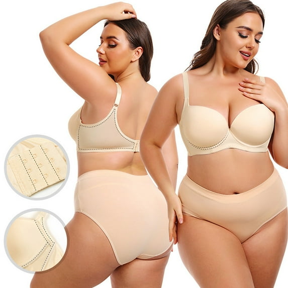 KIHOUT Bras For Women Plus Size Ladies Fashion Comfortable Breathable Lace No Steel Ring Lift Breasts Bra Women Underwear Discount