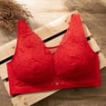 thumbnail image 1 of KIHOUT Bras For Women Plus Size Women Color Thin And Steel Hoop Gathered Breathable Comfortable Underwear For Daily Bras Discount, 1 of 2