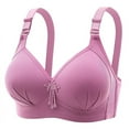 thumbnail image 1 of KIHOUT Bras For Women Plus Size Women's Plus-Size Thin Comfortable Breathable Cotton Bra Cover, 1 of 5