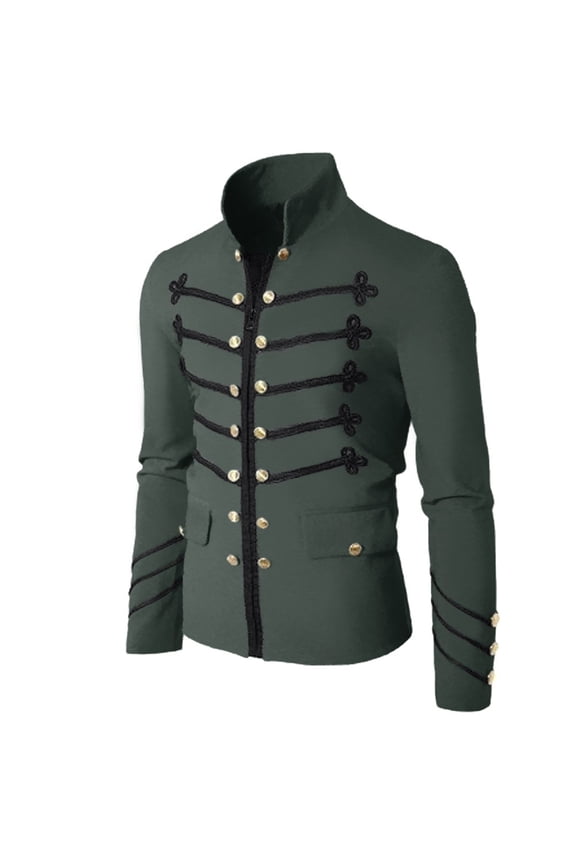 Cardigans For Women Men's Coat Jacket Gothic Embroider Button Coat Uniform Praty Outwear