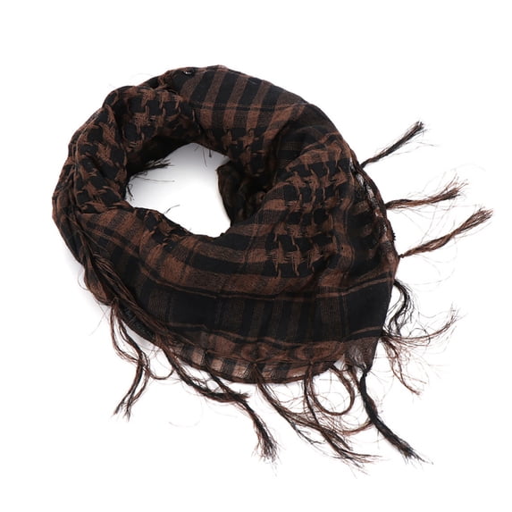 KIHOUT 1PC Unisex Women Men Arab Shemagh Keffiyeh Palestine Scarf Shawl Wrap