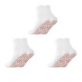 thumbnail image 1 of KIHOUT Clearance 3 Pairs Tourmaline Thermal Circulation Self-Heating Shaping Socks,Foot Massage Thermotherapeutic Slimming Health Sock,Tourmaline Self-Heating Shaping Socks Christmas Gifts, 1 of 5