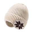 thumbnail image 1 of KIHOUT Beanie Winter Hats for Women Men Merino Wool Unisex Short Skull Cap Double Layer Fleece Lined Knit Winter Warm Hat, 1 of 5