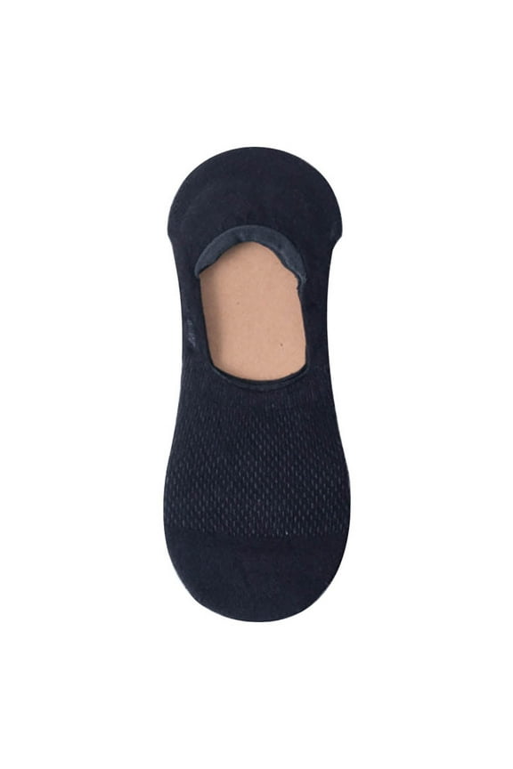 Invisible Non-Slip Cotton, Breathable, Ultra Low Cut Non Slip Flat Liner for Man
