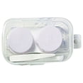 thumbnail image 1 of KIHOUT Portable Glasses and Contact Case 2 in 1, Travel Contact Cases Bag Box Holder, Included Built-in Mirror, Tweezer, Contact Lens Solution Bottle and Hand Strap, 1 of 1