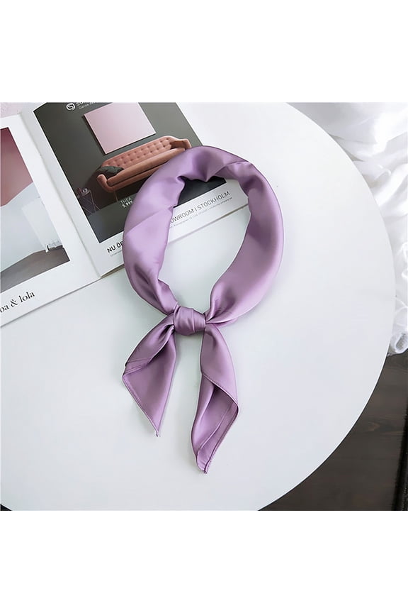 Women Cotton Linen Necklace Pendant Scarf Ethnic Style Soft Necklace Scarf