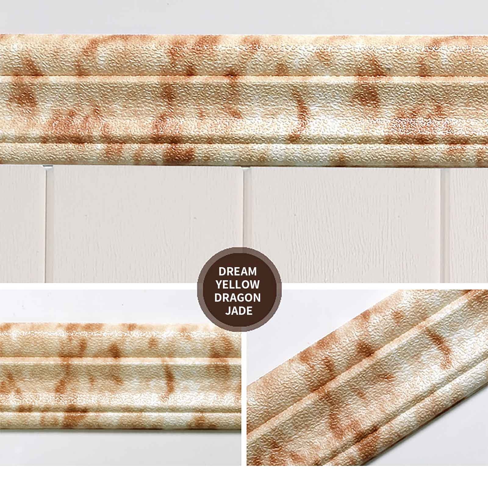 KIHOUT Clearance Selfadhesive Skirting Waistline, Wall Edging Self