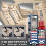 KIHOUT Colorless And Odorless Leather Cleaner For Car Interiors, Furniture,, Bags, Etc. Suitable For Natural, Synthetic, Leather, Artificial Leather, Etc. 30ml