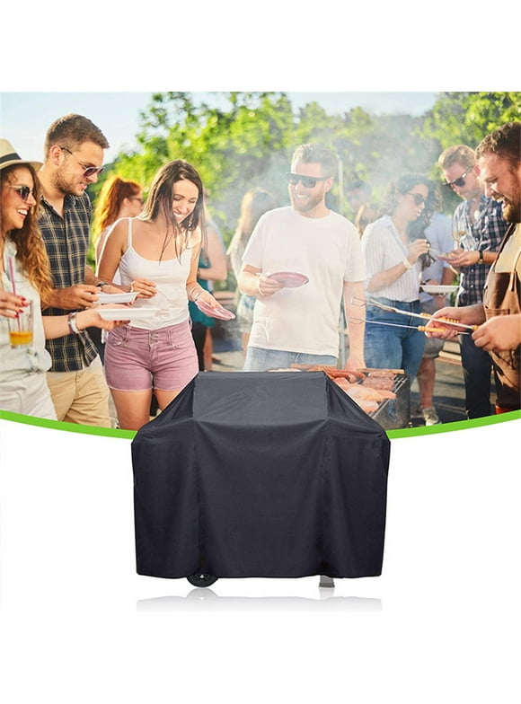 KIHOUT Deals 1 Burner Gas Grill Cover,Heavy Duty Waterproof Small BBQ Grilling Cover,Compatible for Weber Char-Broil Nexgrill and More Grills with Collapsed Side Tables,All Weather Protection