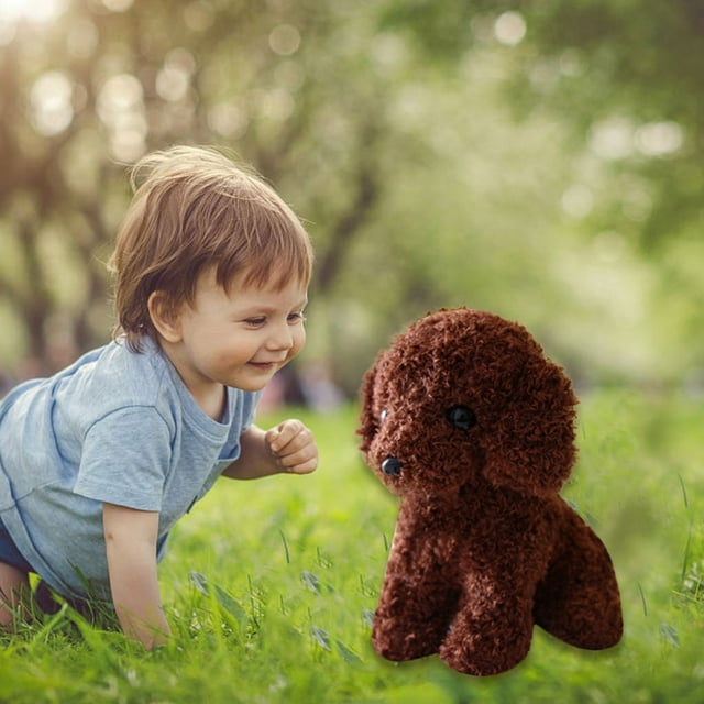 KIHOUT Deals 1 Pack Mini Teddy Dog Plush Stuffed Puppy Dog Animal Toy