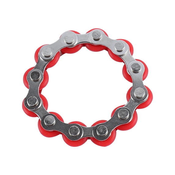 KIHOUT 12Pcs Sensory Fidget Toys Pack Flippy Roller Bike Chain Fidget Spinner Anxiety and Stress Relief Tools Mesh Marble Acupressure Ring Silent Fidget Toys for Adults Youngster Christmas Toys