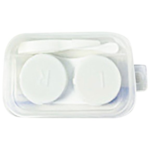 KIHOUT Glasses Case Double Box Cosmetic Contact Glasses Storage Box