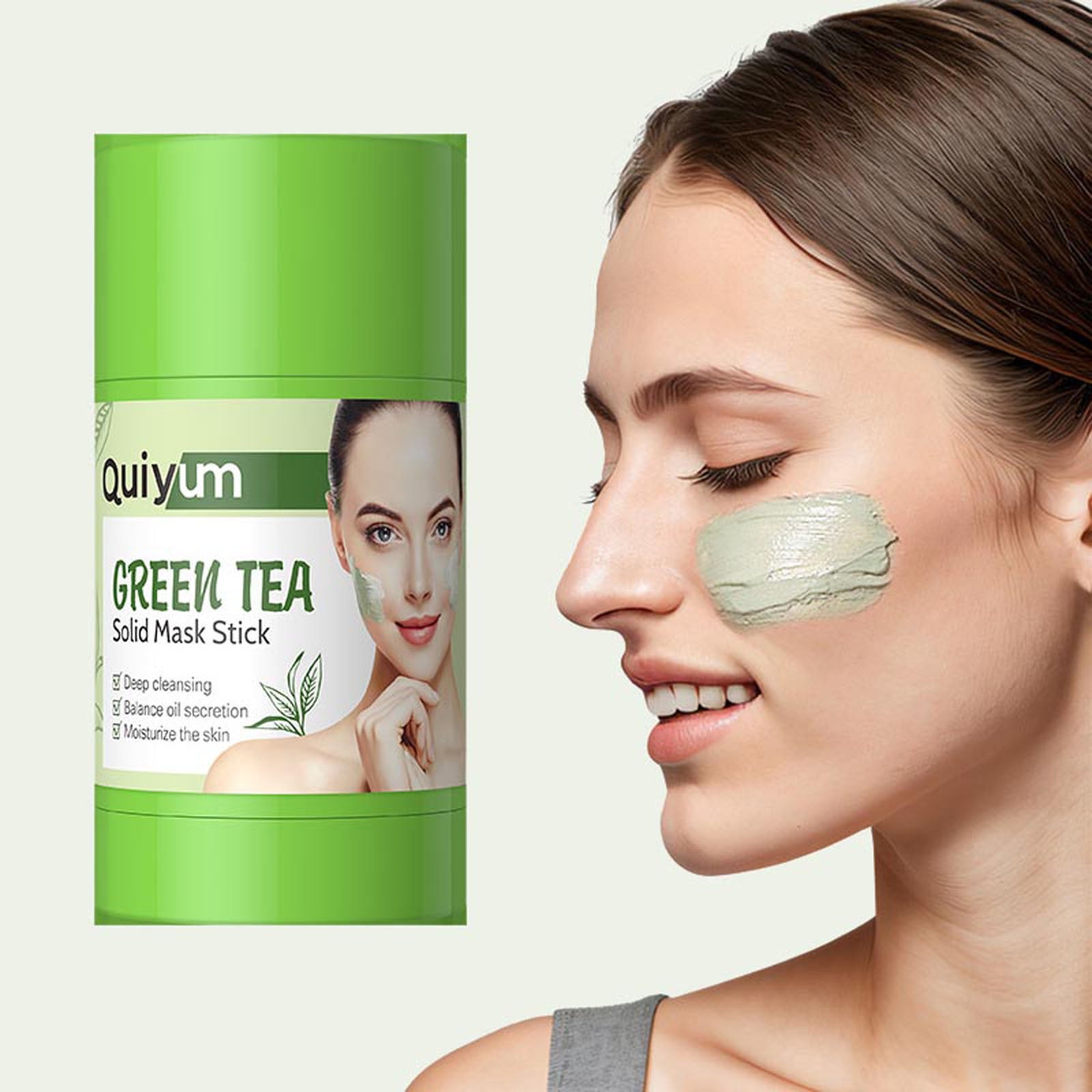 KIHOUT Deals Green Tea Mask Stick Poreless Deep Cleanse Mask Stick