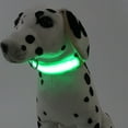 thumbnail image 1 of KIHOUT Multi-Color USB Rechargeable LED Dog Collar 1 Count, TPU Cuttable Size Glow Collar for Dogs, Dog Collar Light for Large Medium Small Dogs Walking at Night 2.5*48cm, 1 of 5