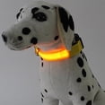 thumbnail image 1 of KIHOUT Deals Multi-Color USB Rechargeable LED Dog Collar 1 Count, TPU Cuttable Size Glow Collar for Dogs, Dog Collar Light for Large Medium Small Dogs Walking at Night 2.5*48cm, 1 of 4