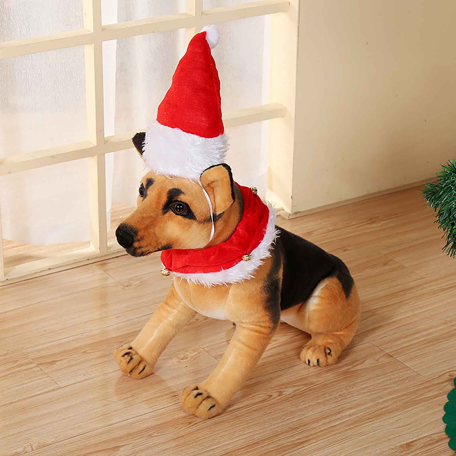 Puppy christmas fashion costumes