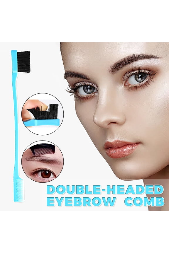 the New Comb Brush 2 in 1 Is Suitable for Eyebrows Bangs Eyelashes Adults