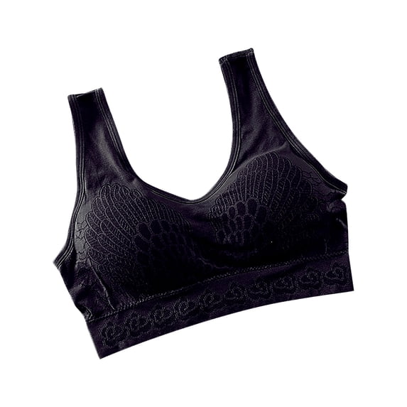 KIHOUT Deals Women Bra Solid Vest Camisole Breathable Push Up Tops Underwear