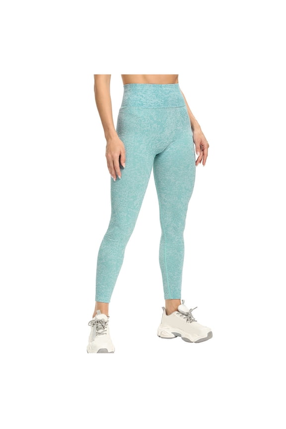 Women's Print Sport Tummy Control Yoga Pocket Short Training Running Yoga Pants