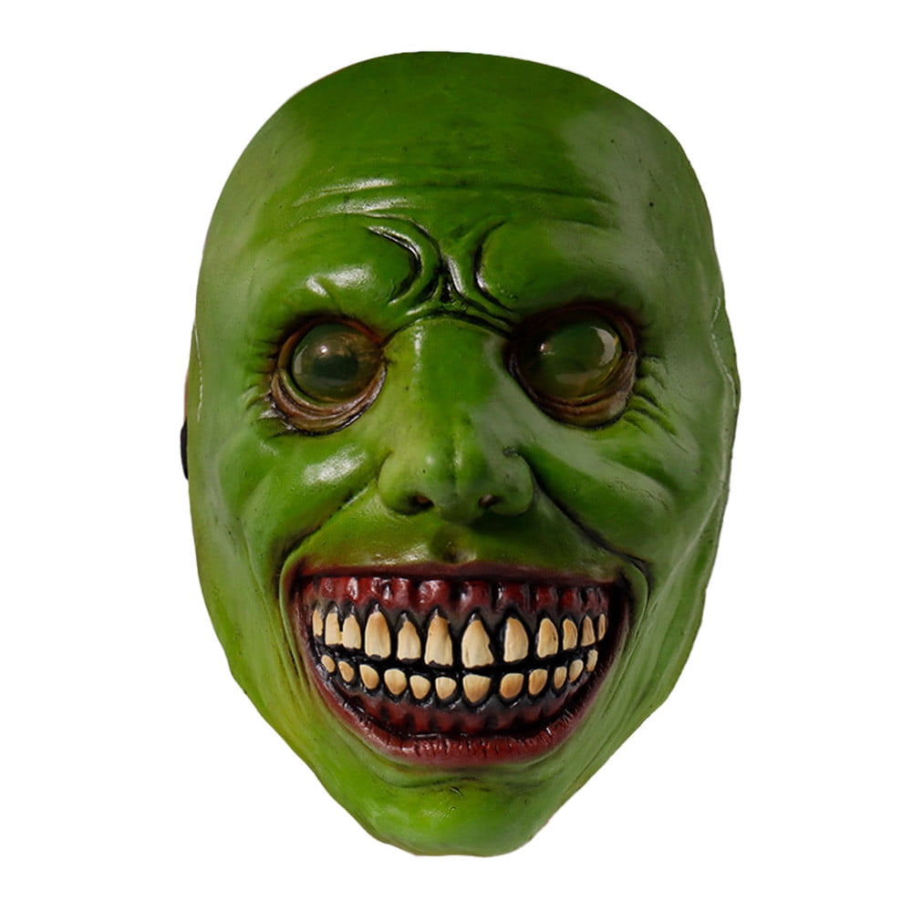 Luxtrada Halloween Scary Clown Latex Mask Full Face Costume Evil Creepy  Horror Cosplay 