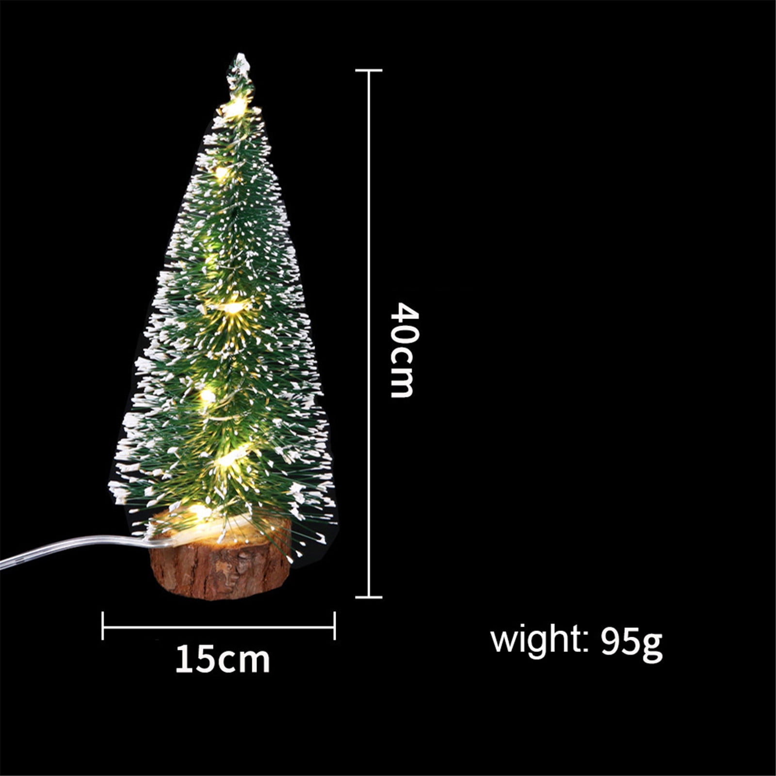KIHOUT Discount Christmas Decorations Desktop Decoration With LED