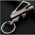 thumbnail image 1 of KIHOUT Matchstick Fire Starter Keychain Bottle Opener, Permanent Metal Match Waterproof Flint Fire Starter, Kerosene Refillable Lighter for Hiking Camping, 1 of 9