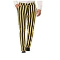 thumbnail image 1 of KIHOUT Father's Day Gift Clearance Plus Size Men'S Stripe Personalized Pants Pocket Button Suit Pants Leggings Casual Pants, 1 of 6