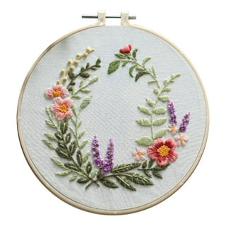 1pack Embroidery Kit for Beginners, Cross Stitch Kits for Adults