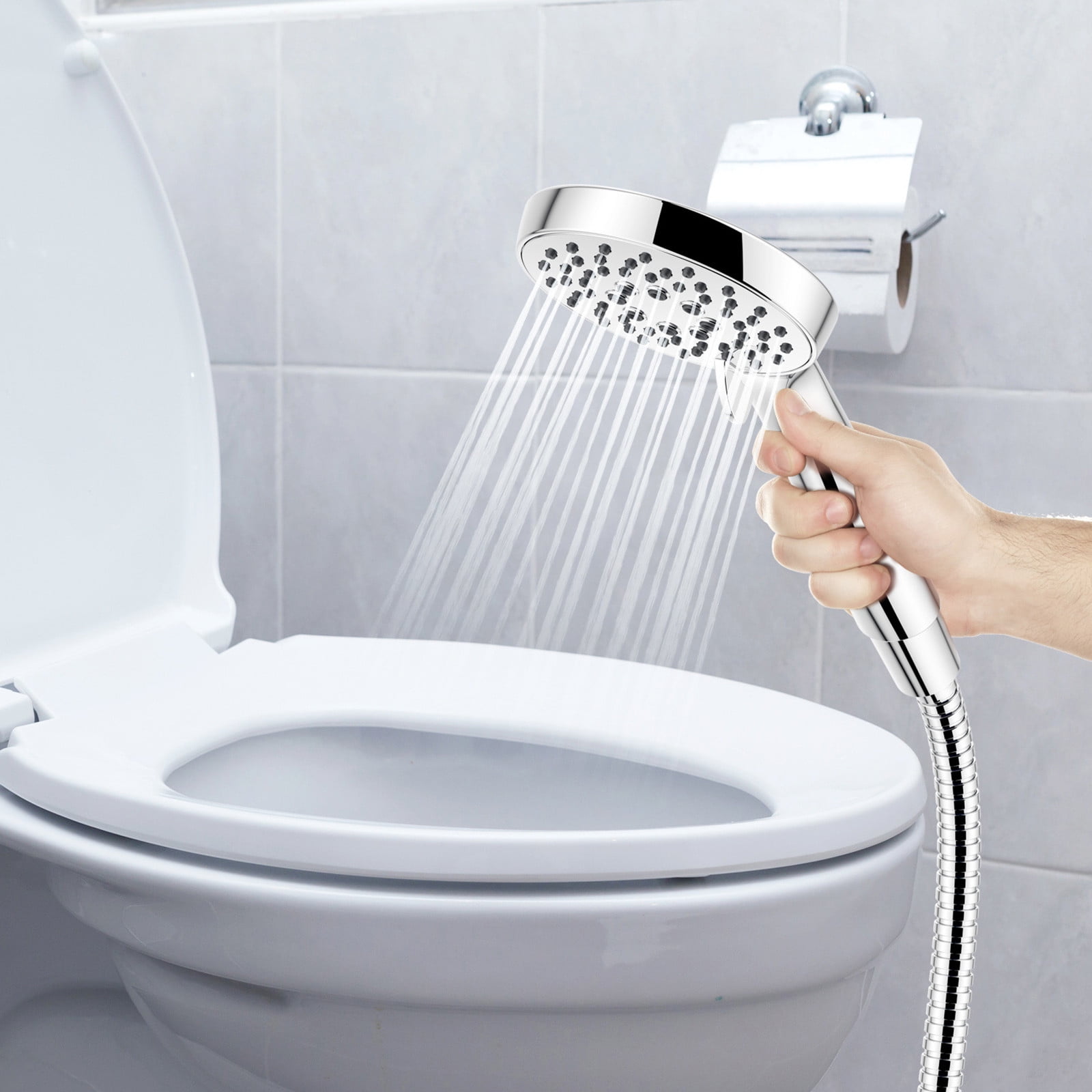 KIHOUT Flash Deals Shower HighPressure Handheld Showerhead Hard