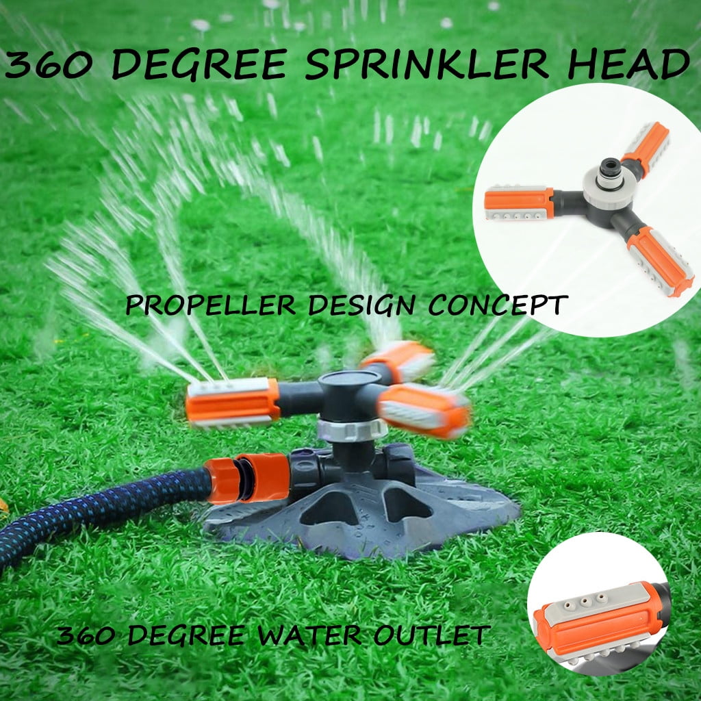KIHOUT Flash Sale Roof Sprinkler 360 Degree Automatic Rotation