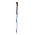 thumbnail image 1 of KIHOUT French Manicure Brush -Two Way Nail Art Brush with Dotting Manicure Tool for Manicure Cuticle Clean Up Nail Art Design- Professional Nail Salon Quality Brush, Nail Dotting Pen, 1 of 1