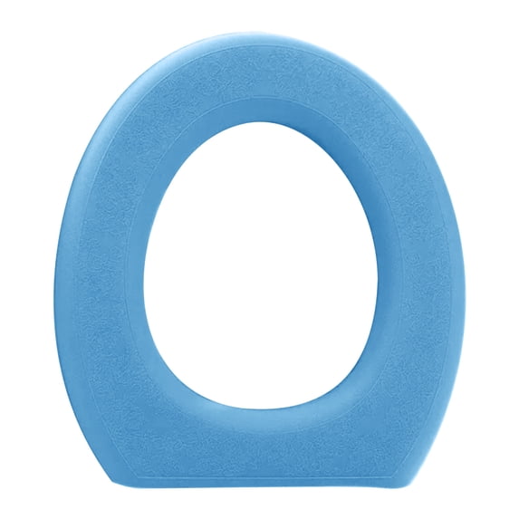 KIHOUT Household Toilet Seat Cushion Toilet Seat Ring Adhesive Foam High Foam Toilet Seat, Gel Toilet Seat Cushion Portable and Washable Toilet Seat Cover Universal with Self-Adesive Design
