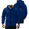 thumbnail image 1 of KIHOUT Men's Multi-Functional Hoodie - Convertible Back Backpack Design, Couples' Versatile Coat with Pockets (S-XXXL), 1 of 7