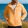 thumbnail image 1 of KIHOUT Men's Multi Pocket Windbreaker Lightweight UPF50+ Quick Dry Hooded Sun Protection Jacket Full Zip Breathable for Outdoor Hiking, 1 of 9
