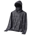 thumbnail image 1 of KIHOUT Men's UPF50+ Camouflage Sun Protection Hooded Jacket Lightweight Quick Dry Windbreaker with Stretch Fabric for Outdoor Hiking Camping, 1 of 7