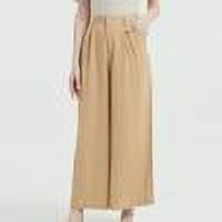 KIHOUT Pants For Women Plus Size Fashion Women Elastic Waist Slim Fits Casual High Waist Loose Wide Long Pants