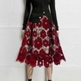 thumbnail image 1 of KIHOUT Plus Size Skirt For Women Clearance Fashion Women Leopard Print Drawstring Bandage High Waist Lrregular Mini Skirt, 1 of 4