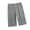 thumbnail image 1 of KIHOUT Shorts for Women Womens Summer Solid Color Elastic Waist Soft Yoga Shorts, Size S-XL, 1 of 9