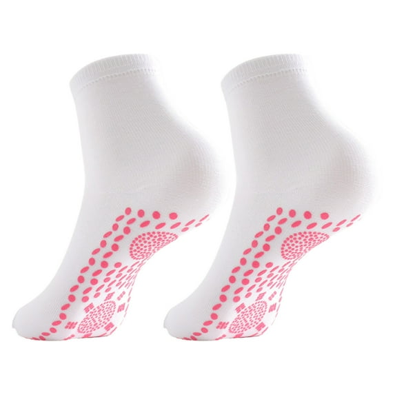 KIHOUT Winter Self Heating Socks Acupressure Socks Comfortable Cotton Socks Breathable Massage Socks Warm Socks for Men Women