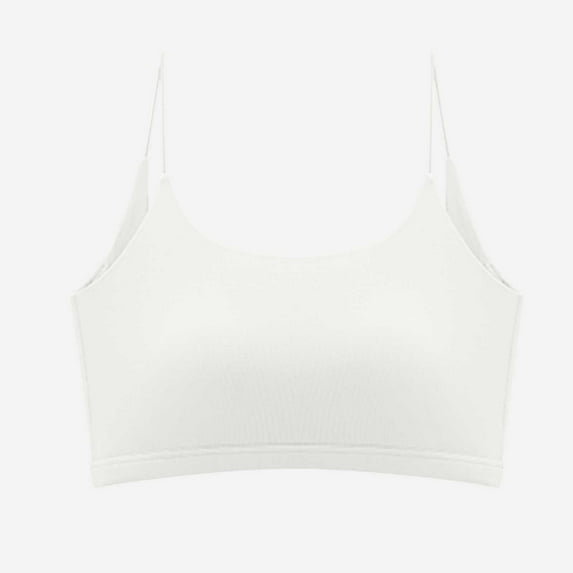 KIHOUT Womens Sport Bra Plus Size Fitness Bra With Chest Pad Sports Bra Women's Solid Color Small Suspender Nude Yoga