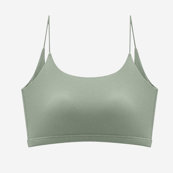 KIHOUT Womens Sport Bra Plus Size Fitness Bra With Chest Pad Sports Bra Women's Solid Color Small Suspender Nude Yoga