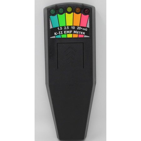 KII EMF Meter Deluxe Black - Paranormal Research Meter